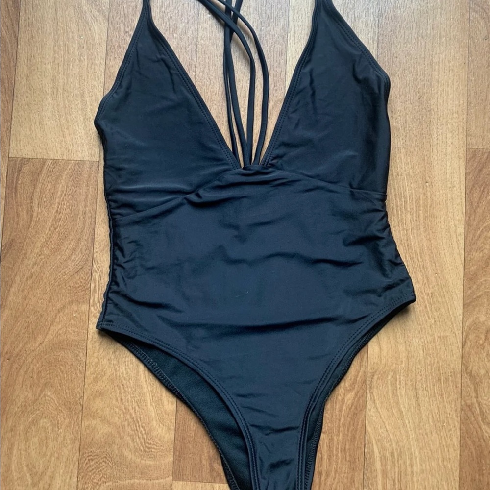 Black one piece